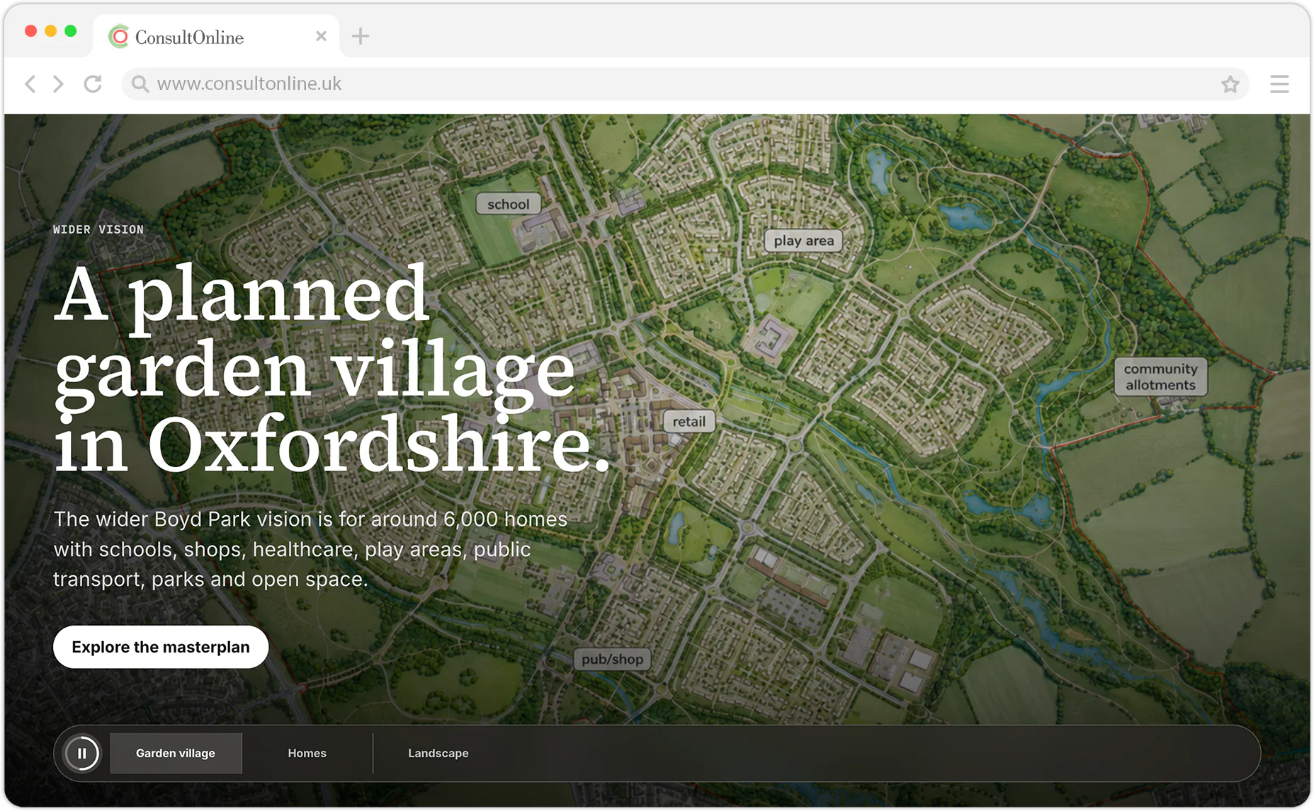 Consult-Online-Home-page-design